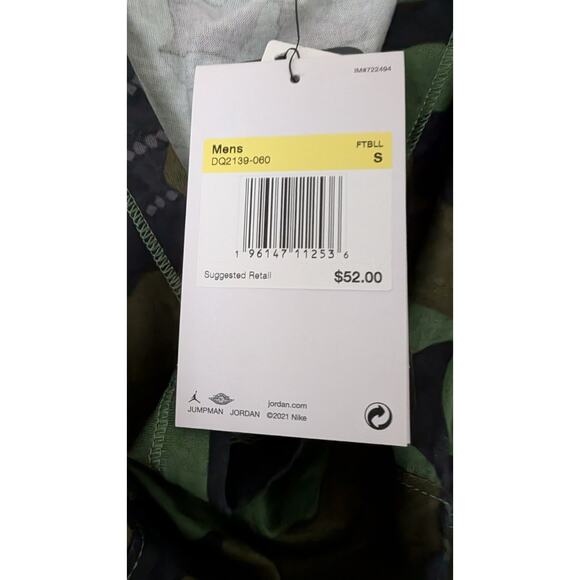 Nike Jordan Onfield Michigan Wolverines Military Hooded Sweatshirt Mens Small - Picture 6 of 14